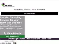Sites similar to bayshred.com