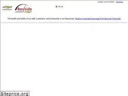 Sites similar to baysidechevy.com