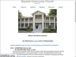 Sites similar to baysidecommunitychurch.net