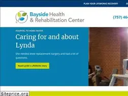 Sites similar to baysidehealthrehab.com