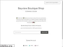 Sites similar to bayviewboutique.com