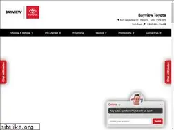 Sites similar to bayviewtoyota.com