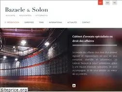 Sites similar to bazacle-solon.eu