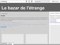 Sites similar to bazaretrange.canalblog.com