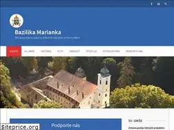 Sites similar to bazilikamarianka.sk