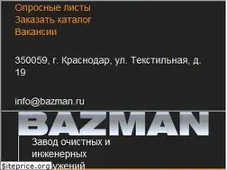 Sites similar to bazman.ru