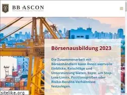 Sites similar to bb-ascon.de