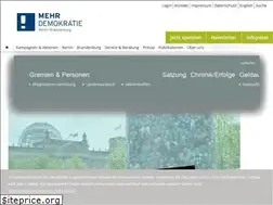 Sites similar to bb.mehr-demokratie.de