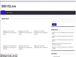 Sites similar to bb15live.com
