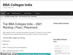 Sites similar to bbacollegesindia.in