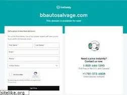 Sites similar to bbautosalvage.com