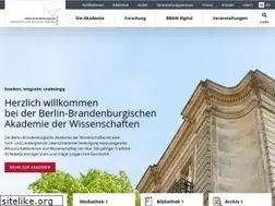 Sites similar to bbaw.de