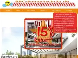 Sites similar to bbc-sonnenschutz.de
