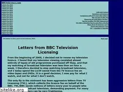 Sites similar to bbctvlicence.com