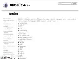 Sites similar to bbeditextras.org