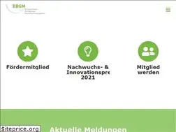 Sites similar to bbgm.de