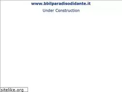 Sites similar to bbilparadisodidante.it