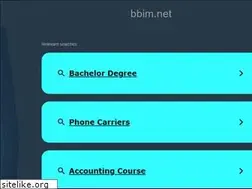 Sites similar to bbim.net