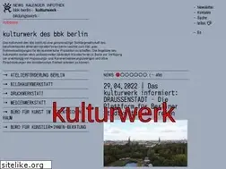 Sites similar to bbk-kulturwerk.de