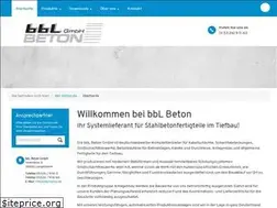 Sites similar to bbl-beton.de