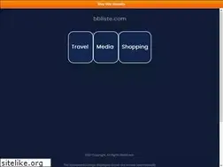 Sites similar to bbliste.com