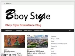 Sites similar to bboy-style.de