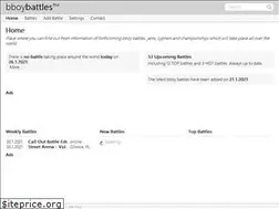 Sites similar to bboybattles.org