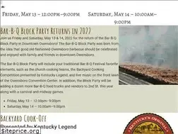 Sites similar to bbqfest.com