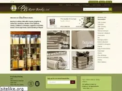 Sites similar to bbrarebooks.com