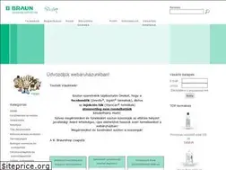 Sites similar to bbraunshop.hu