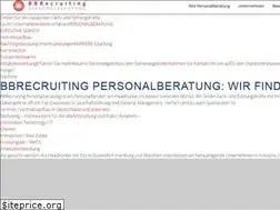 Sites similar to bbrecruiting.de