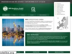 Sites similar to bbs-spedition.de