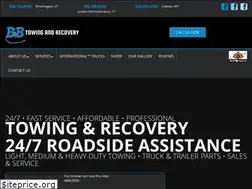 Sites similar to bbtowingvt.com