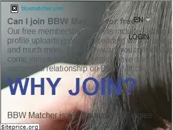 Sites similar to bbwmatcher.com