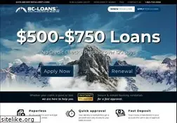 Sites similar to bc-loans.com