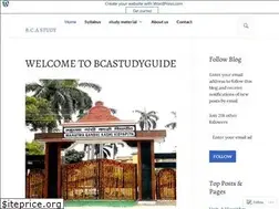 Sites similar to bcastudyguide.wordpress.com