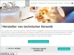 Sites similar to bce-special-ceramics.de