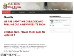 Sites similar to bcexoticbirdsociety.org