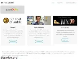 Sites similar to bcfootandankle.com