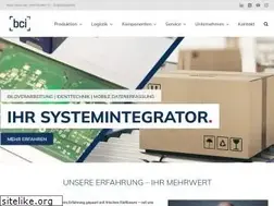 Sites similar to bci-gmbh.de