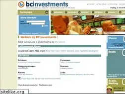 Sites similar to bcinvestments.net