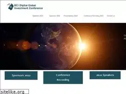 Sites similar to bcisconference.com