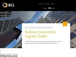 Sites similar to bcl-baulogistik.com