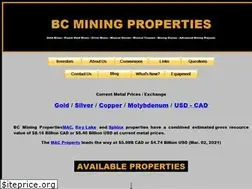 Sites similar to bcminingproperties.com