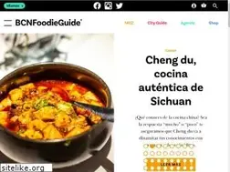Sites similar to bcnfoodieguide.com