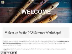 Sites similar to bcrecordersociety.com
