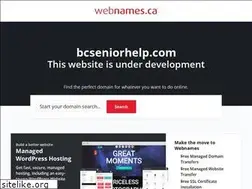 Sites similar to bcseniorhelp.com