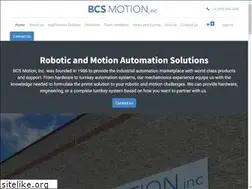 Sites similar to bcsmotion.com