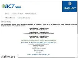 Sites similar to bctbank.com.pa