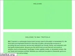 Sites similar to bctropicals.com
